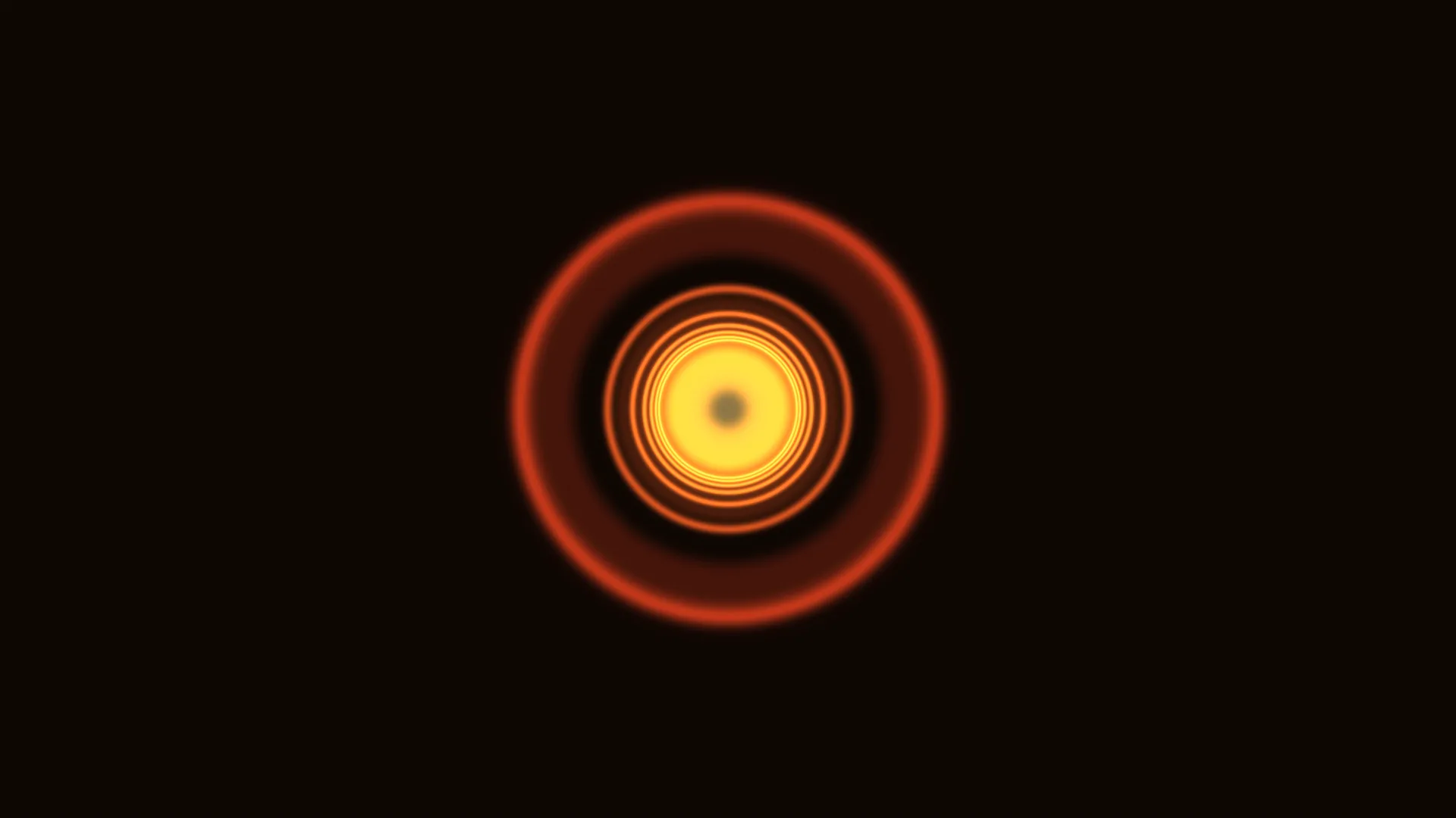 Concentric orange rings on a dark field — free 3840x2160 4K wallpaper image
