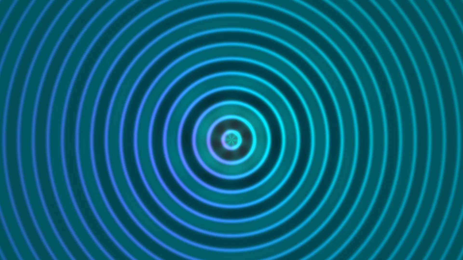 Concentric cyan and violet rings on teal — free 3840x2160 4K wallpaper image