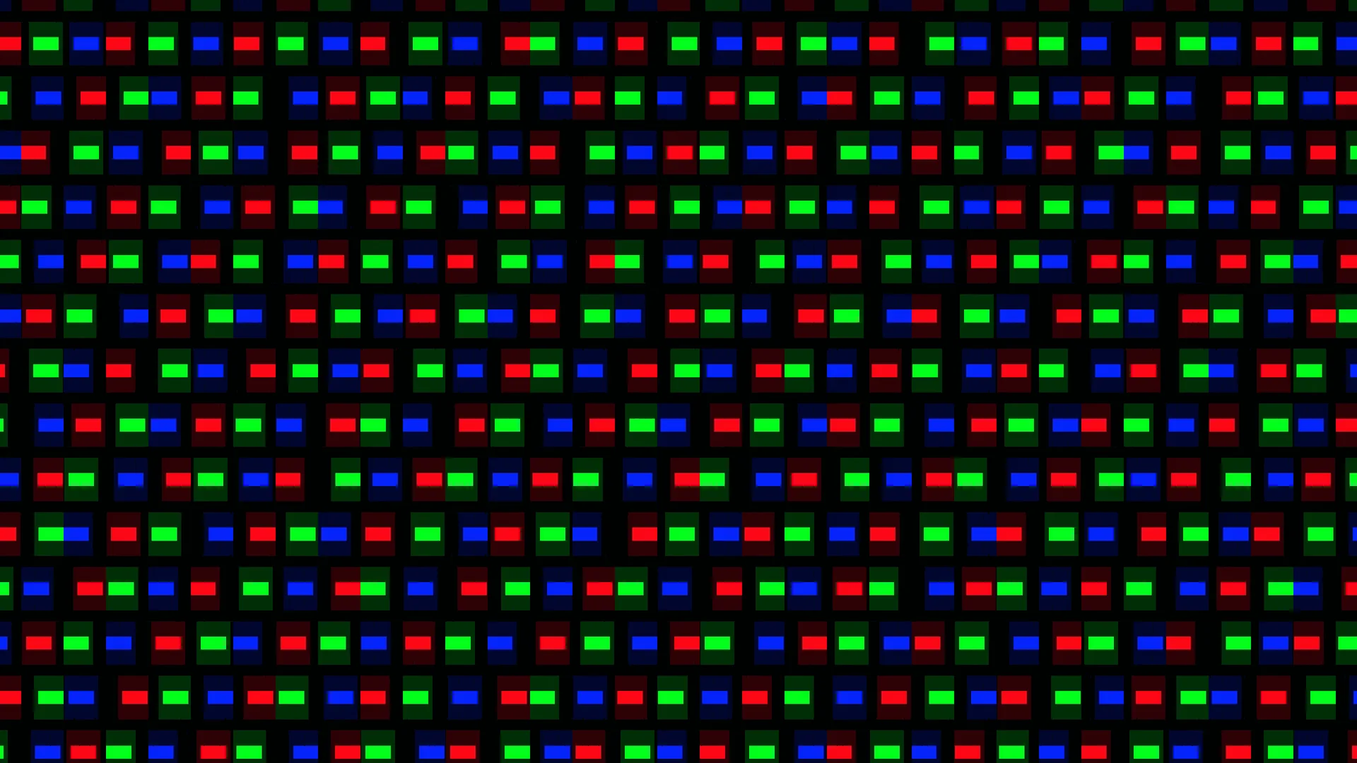 RGB Rectangular Grid on a Black Field — free 3840x2160 4K wallpaper image