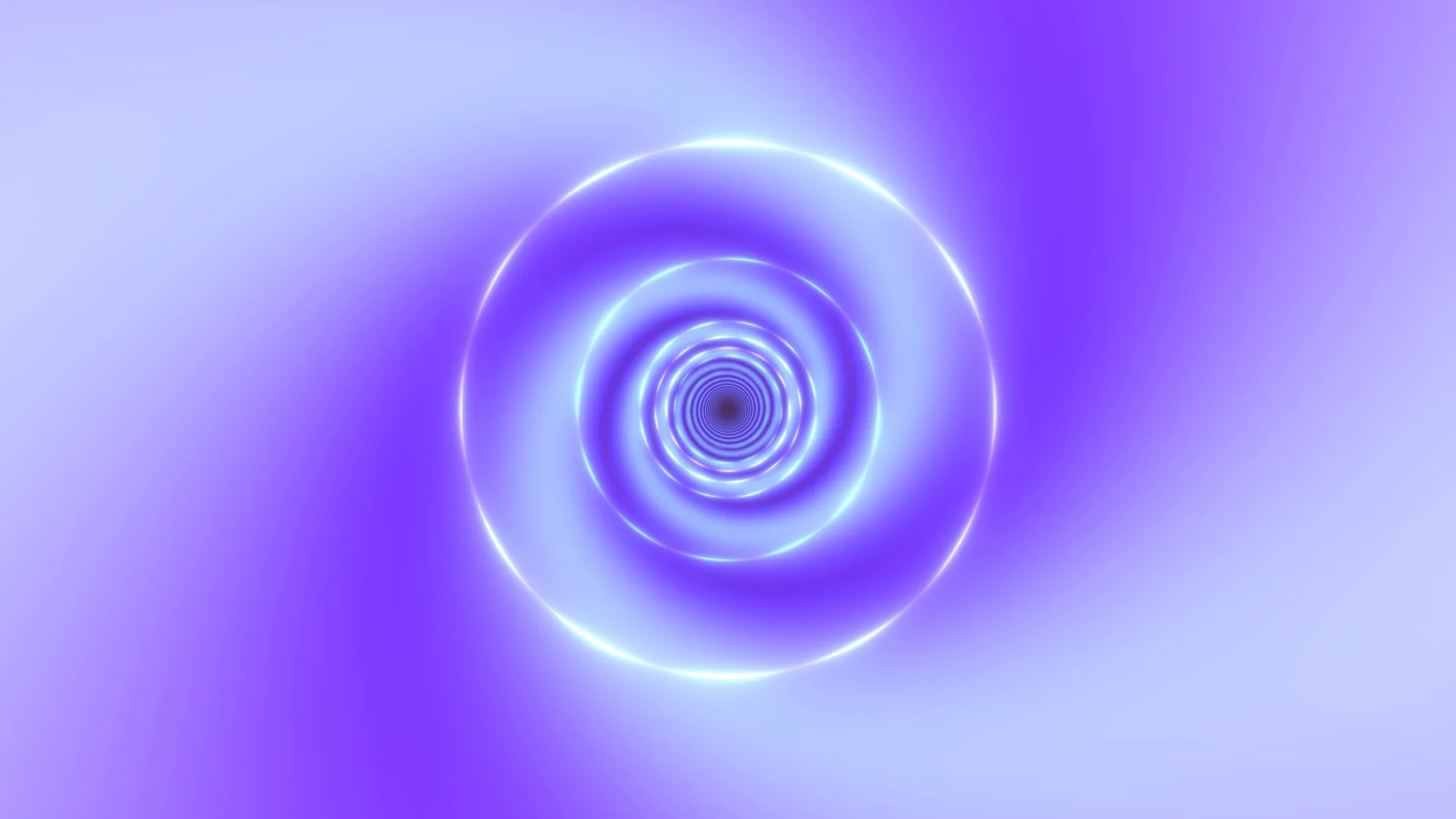 Concentric luminous rings in violet light — free 3840x2160 4K wallpaper image