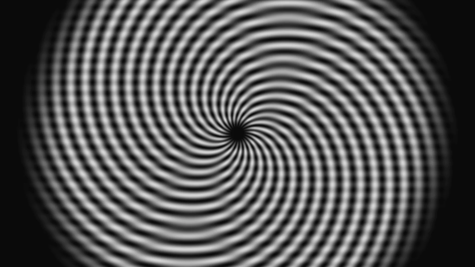Monochrome concentric spiral wave pattern — free 3840x2160 4K wallpaper image