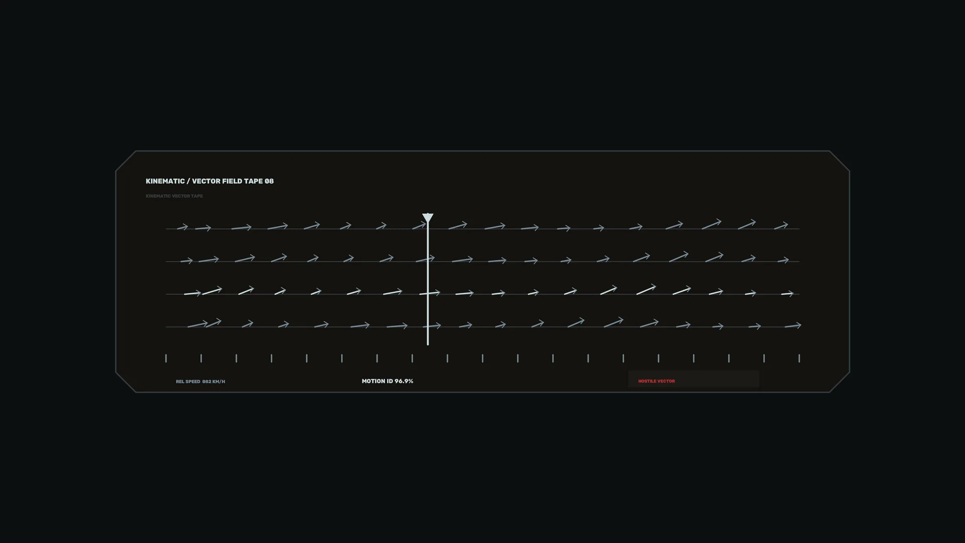 Kinematic vector field with directional arrow grid — free 3840x2160 4K wallpaper image