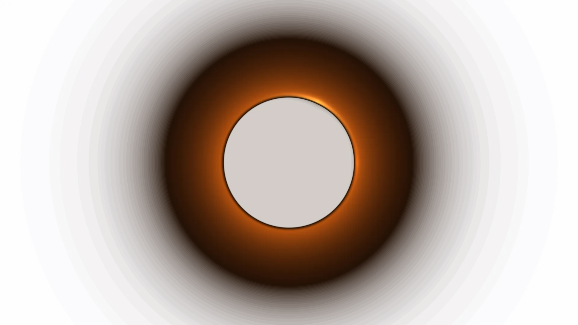 Concentric orange glow with violet outer rings — free 3840x2160 4K wallpaper image