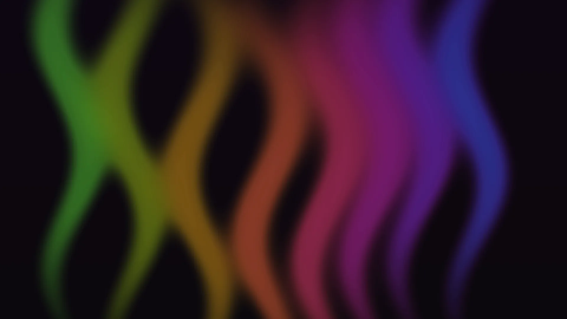 Curved spectral bands on a dark field — free 3840x2160 4K wallpaper image