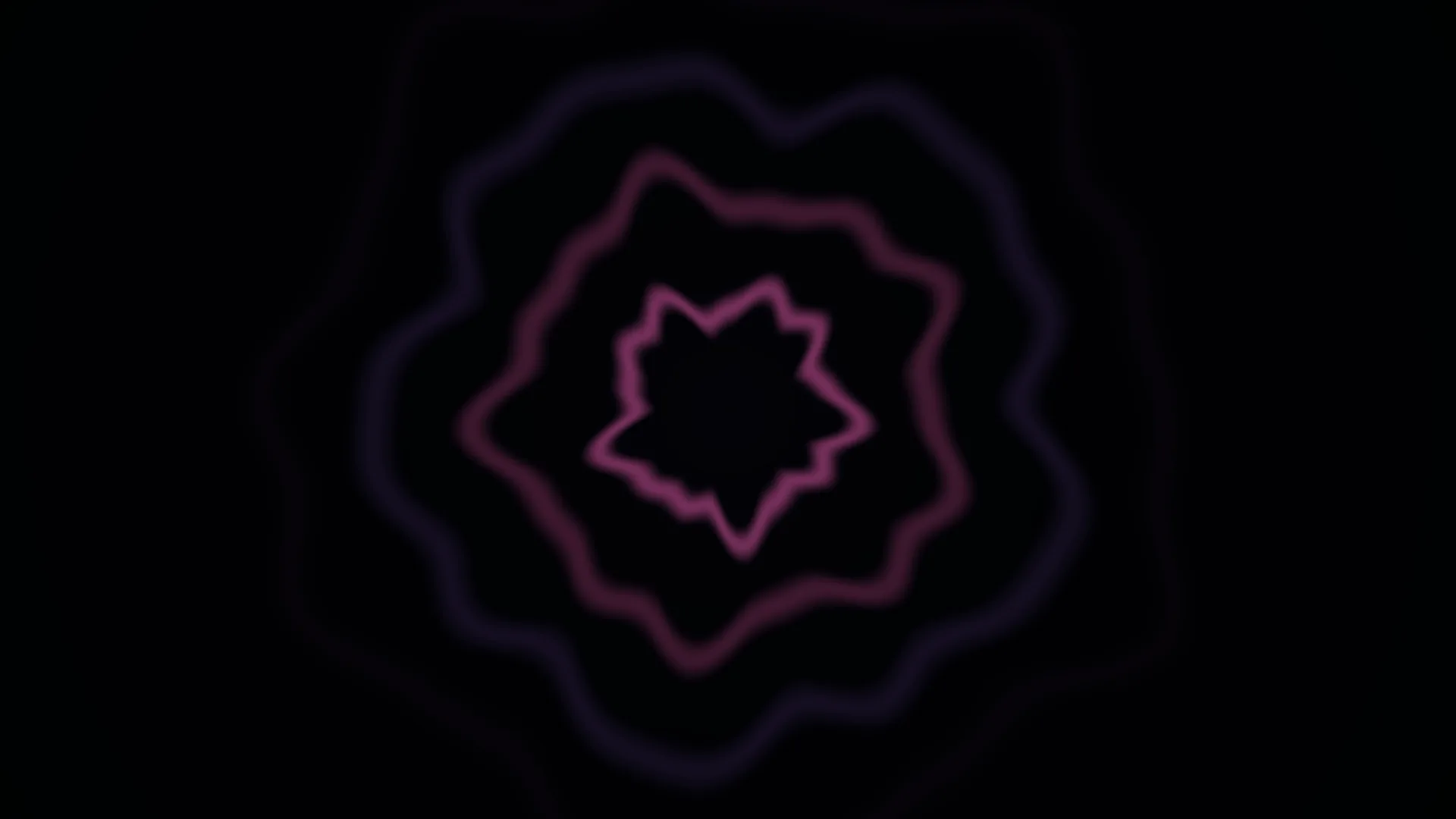Layered violet contour rings on a black field — free 3840x2160 4K wallpaper image