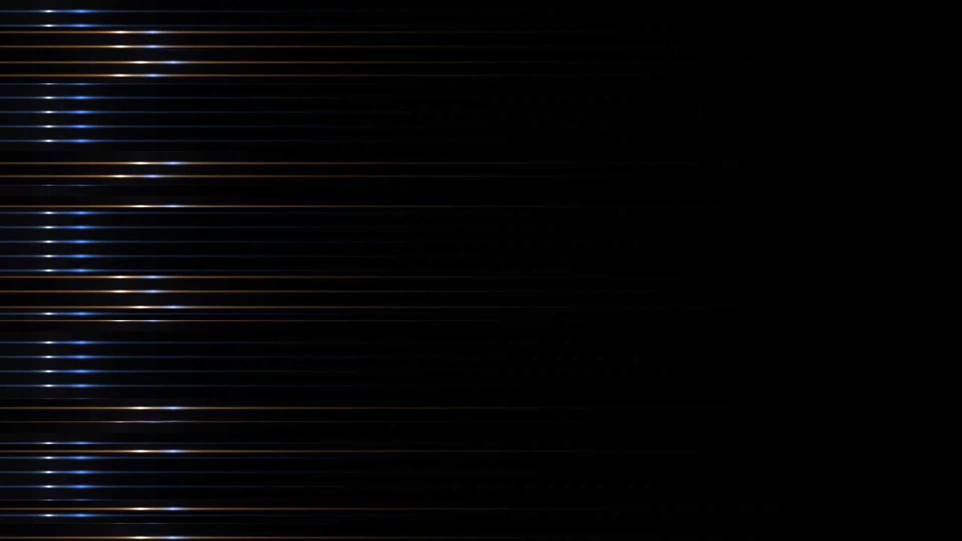 Blue and Amber Horizontal Light Lines — free 3840x2160 4K wallpaper image