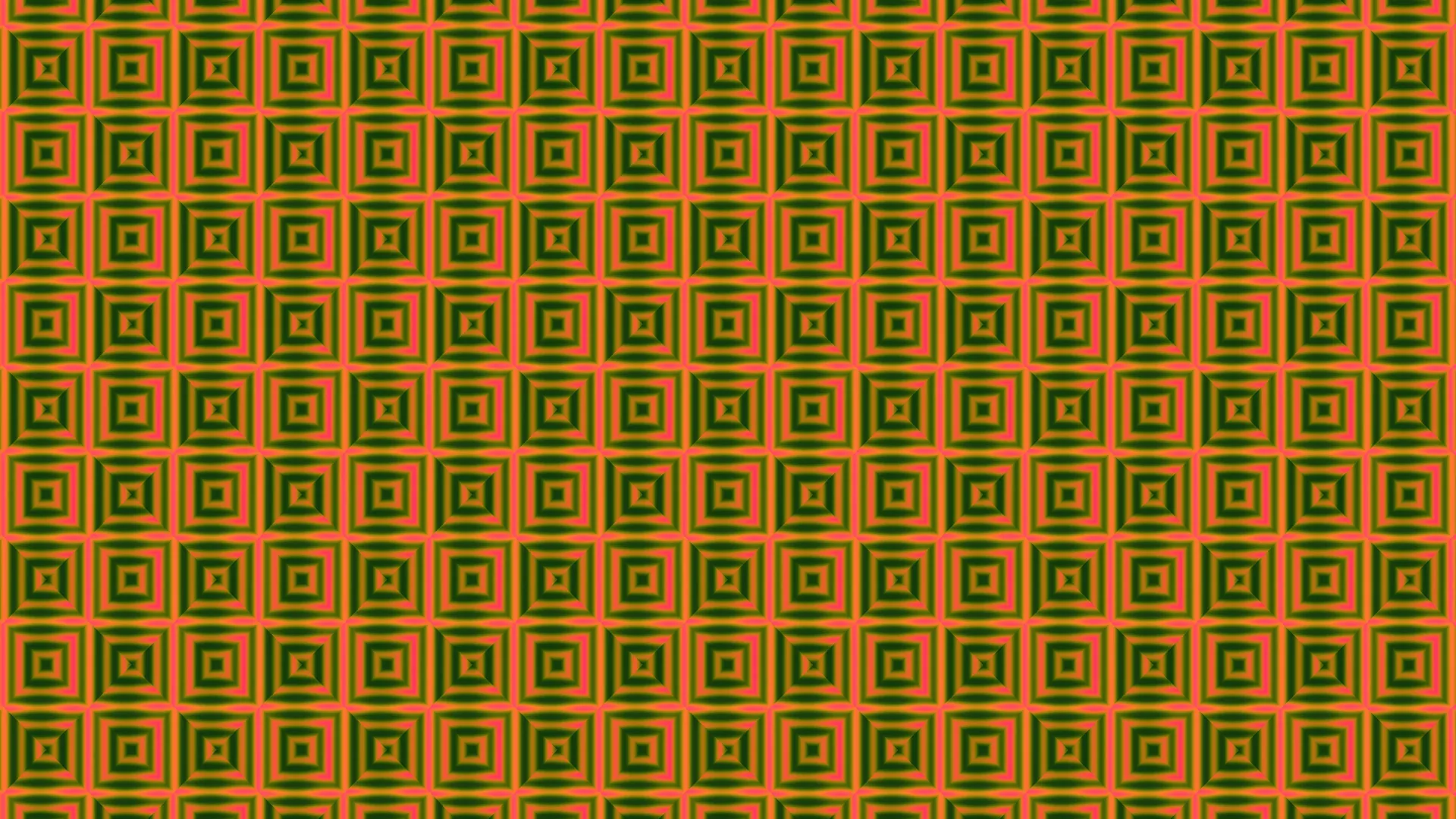 Green and coral geometric square lattice — free 3840x2160 4K wallpaper image
