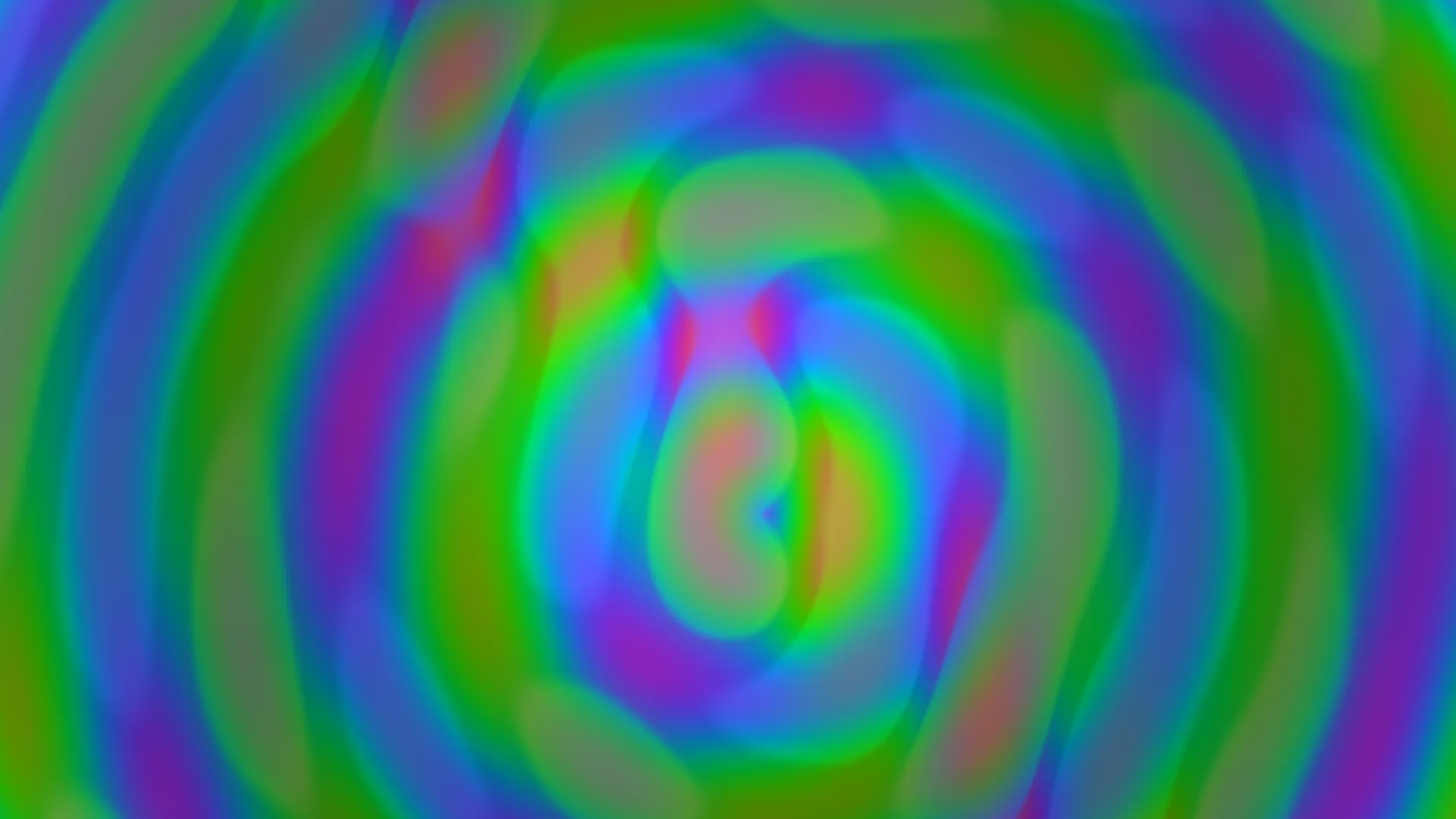 Concentric neon bands in blue green and violet — free 3840x2160 4K wallpaper image