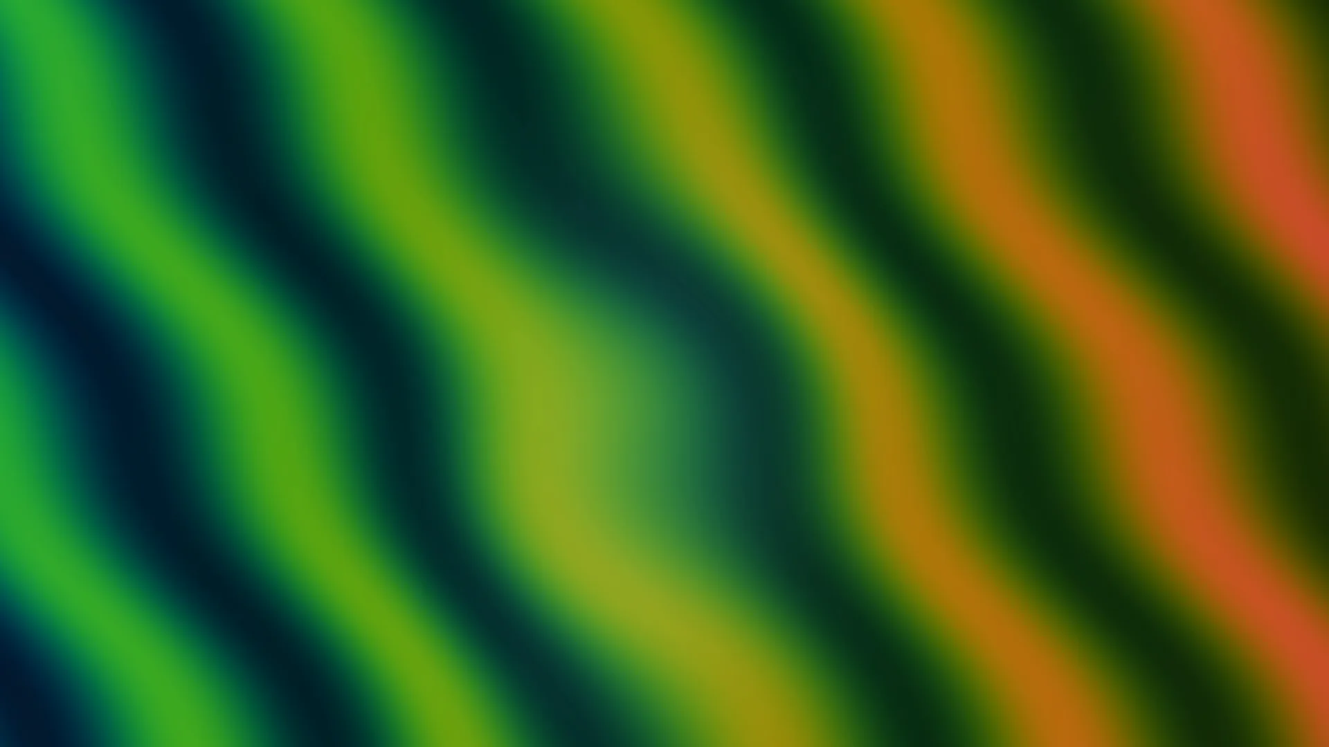Diagonal bands in green, amber and coral — free 3840x2160 4K wallpaper image