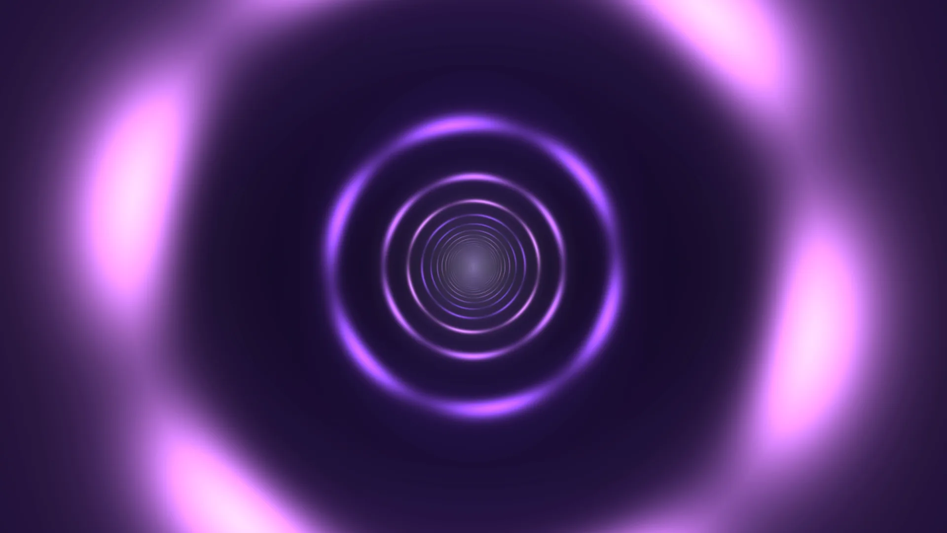 Concentric violet rings with radial glow — free 3840x2160 4K wallpaper image