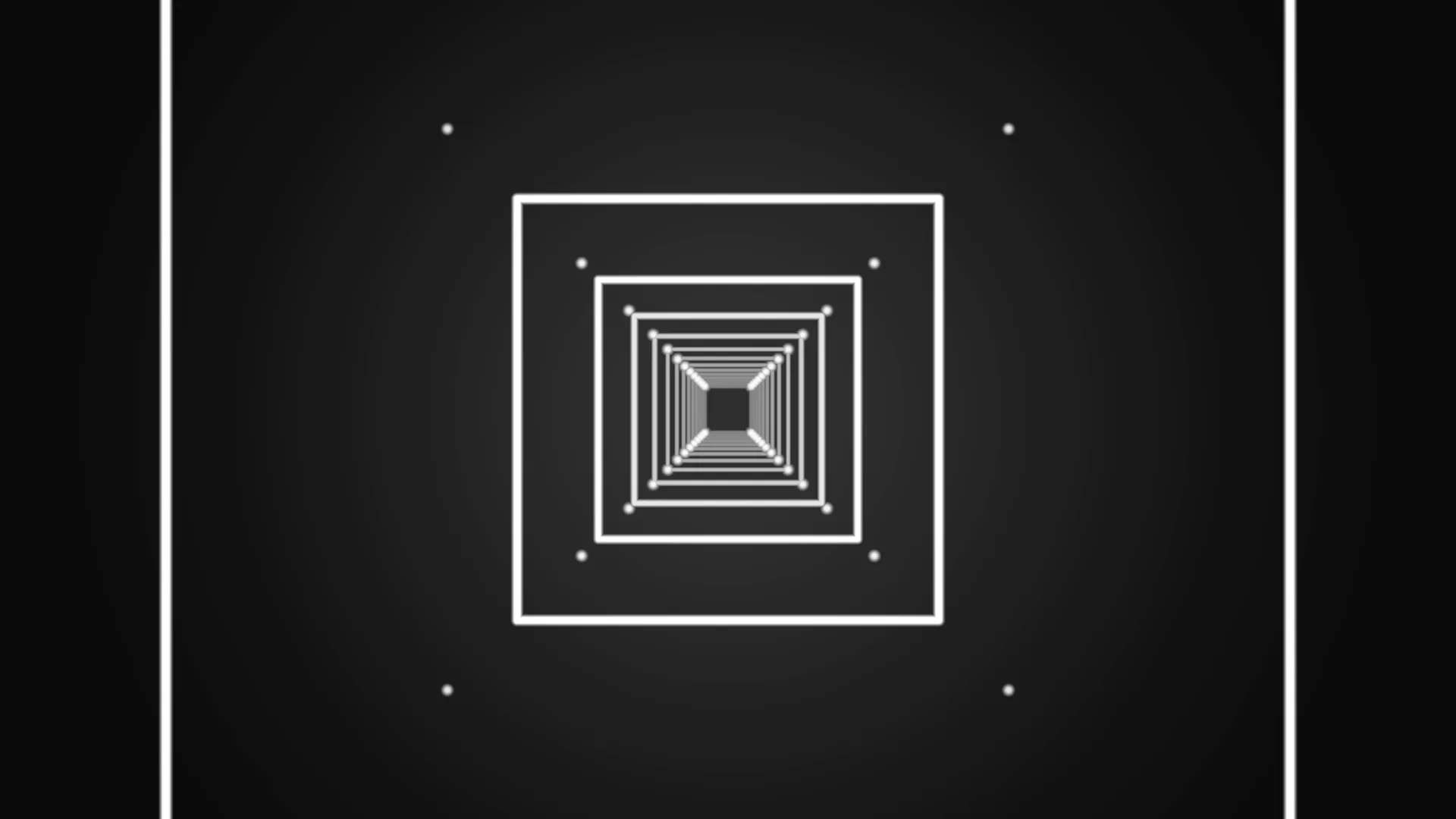 Concentric white squares on a charcoal field — free 3840x2160 4K wallpaper image