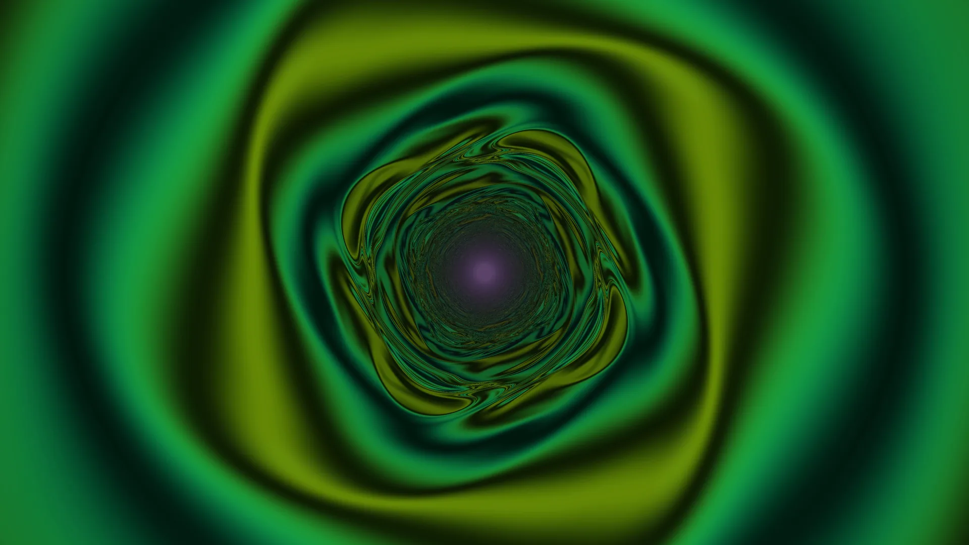 Emerald vortex with a violet central glow — free 3840x2160 4K wallpaper image