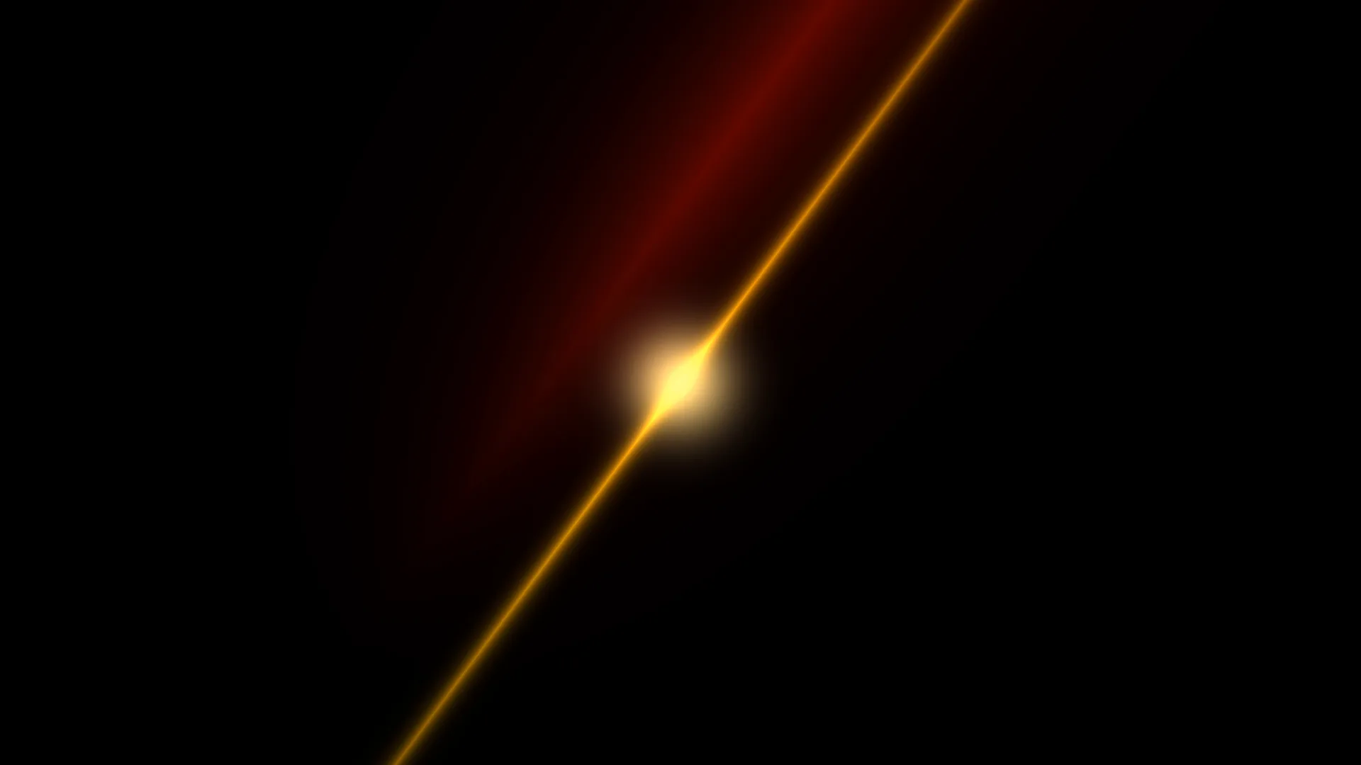 Golden diagonal beam on a dark field — free 3840x2160 4K wallpaper image