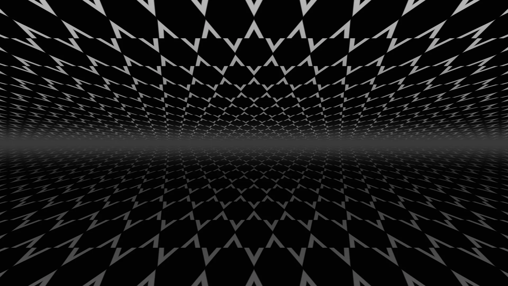 Monochrome Chevron Tunnel in Perspective — free 3840x2160 4K wallpaper image