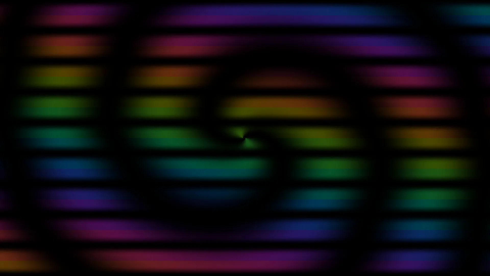 Blurred neon grid with a central green spiral — free 3840x2160 4K wallpaper image