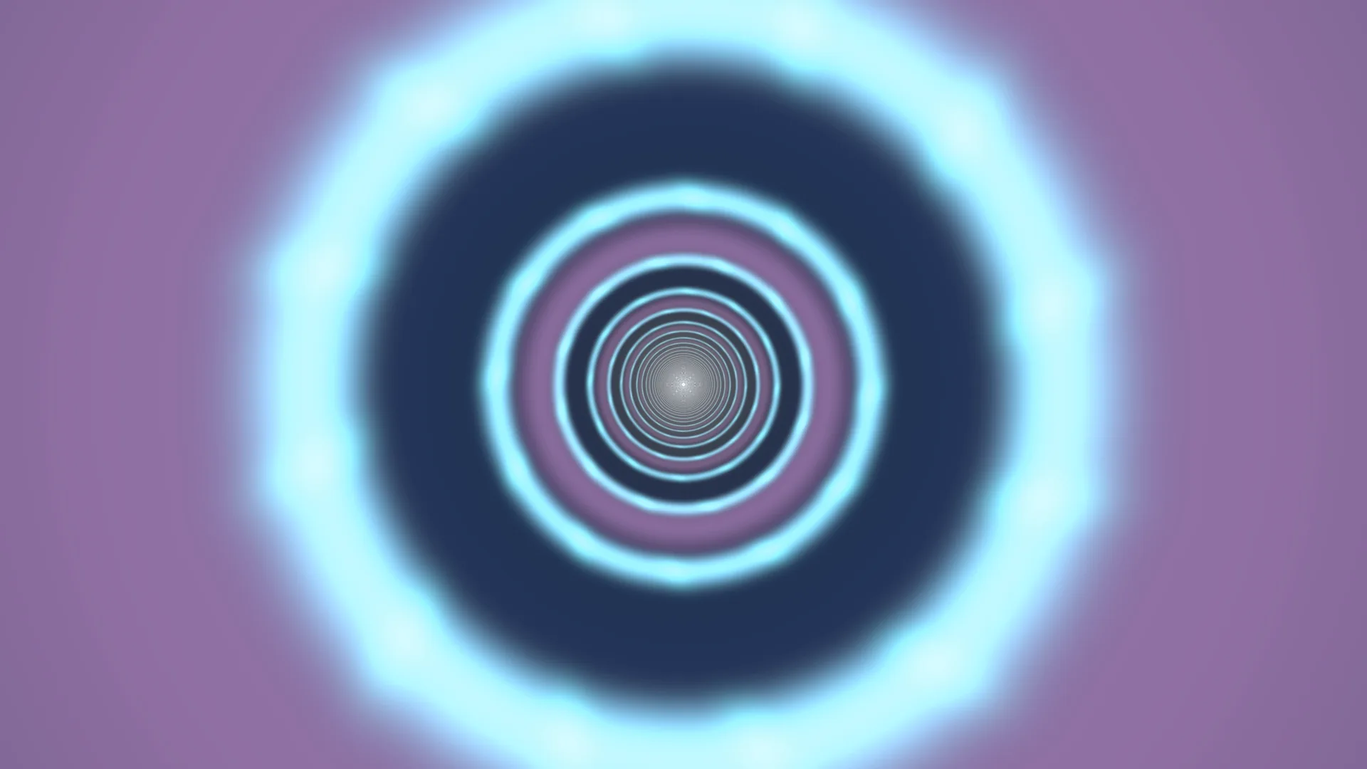 Concentric cyan rings on a violet radial field — free 3840x2160 4K wallpaper image