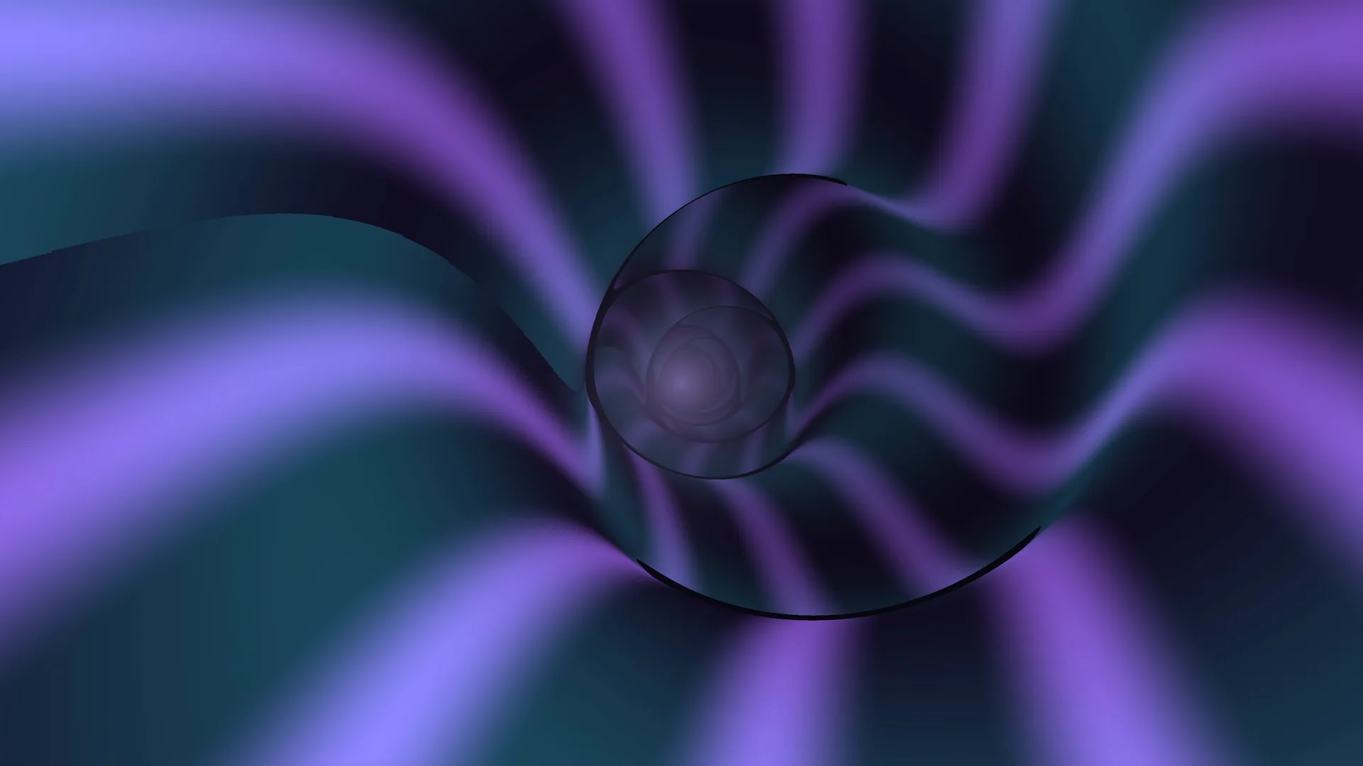 Purple spiral ribbons on a dark teal field — free 3840x2160 4K wallpaper image