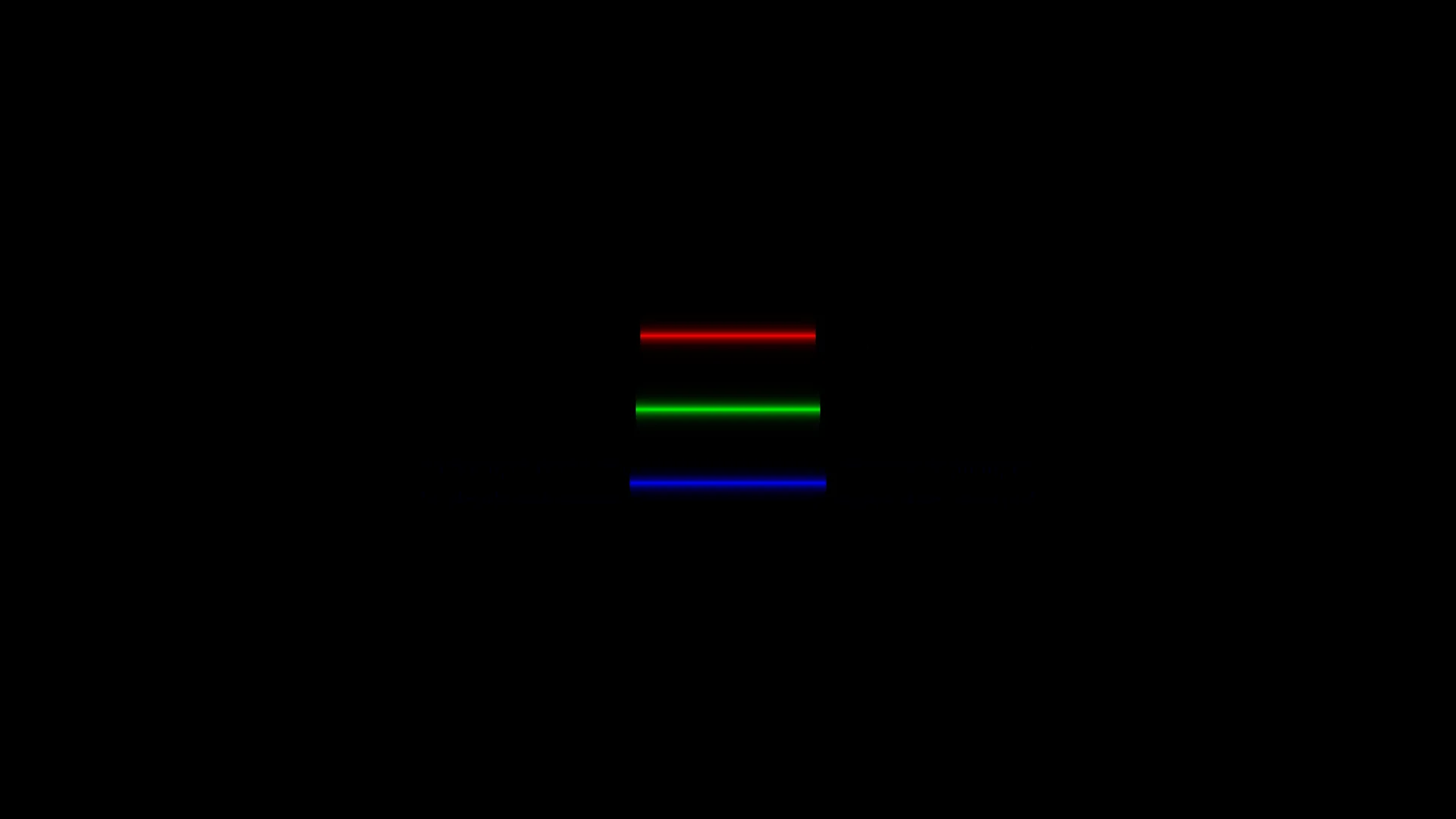 RGB light bars on a black field — free 3840x2160 4K wallpaper image