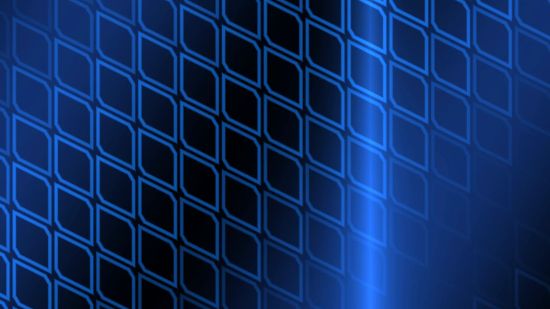 Electric blue geometric lattice on a dark field — free 3840x2160 4K wallpaper image