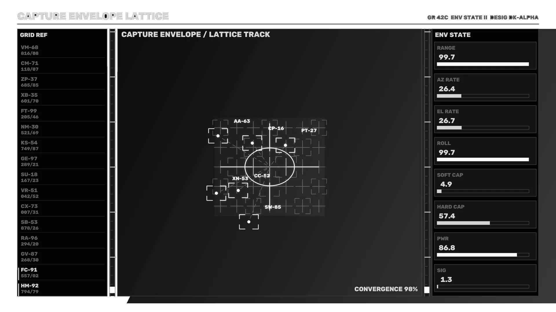 Monochrome capture envelope lattice interface — free 3840x2160 4K wallpaper image