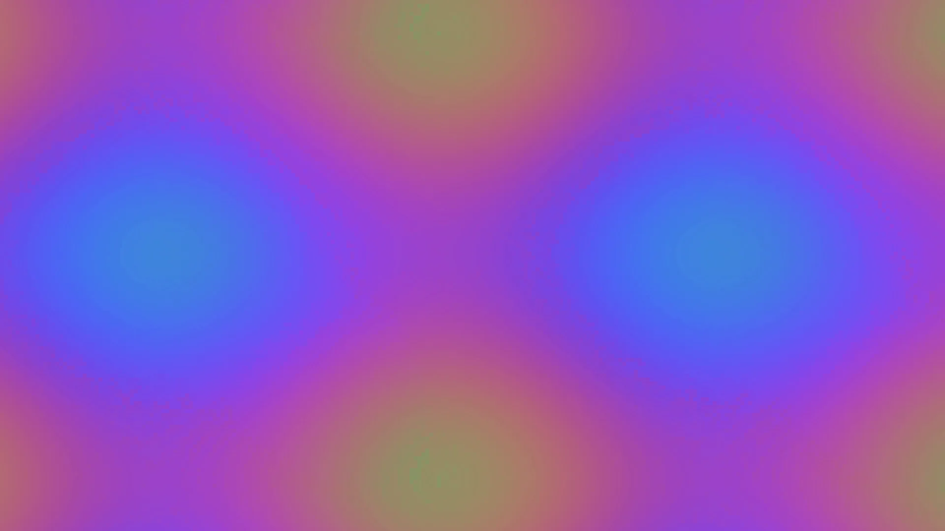 Bilateral blue orbs in a violet gradient field — free 3840x2160 4K wallpaper image