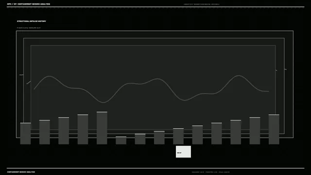 Dark Seismic Analysis Graph with Waveform — free 3840x2160 4K wallpaper image