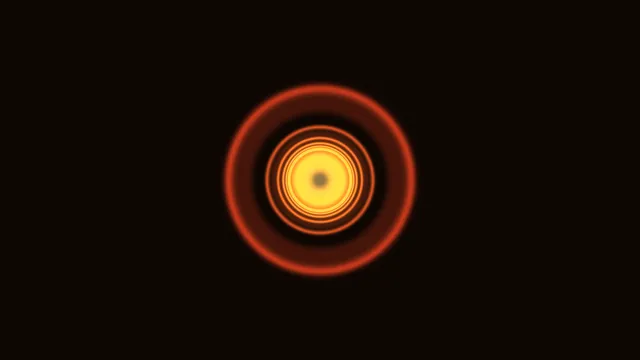 Concentric orange rings on a dark field — free 3840x2160 4K wallpaper image