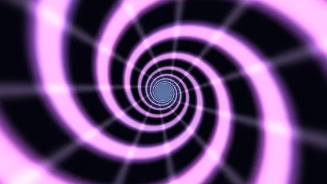 Concentric violet rings with radial grid geometry — free 3840x2160 4K wallpaper image