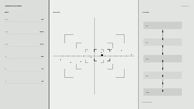 Monochrome Reticle Lattice and Flow Channels — free 3840x2160 4K wallpaper image