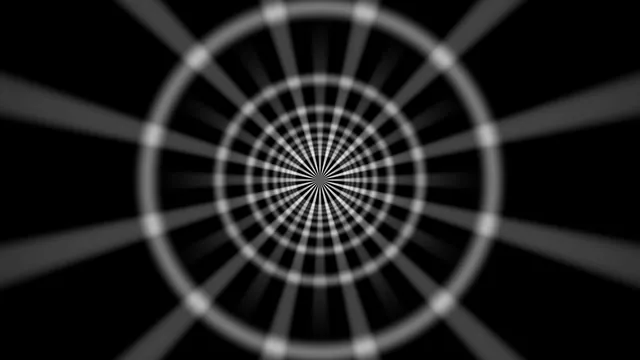 Concentric radial grid in monochrome light — free 3840x2160 4K wallpaper image