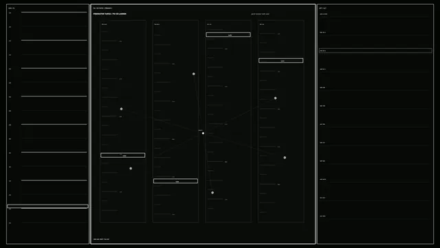 Monochrome telemetry diagram with plotted data paths — free 3840x2160 4K wallpaper image