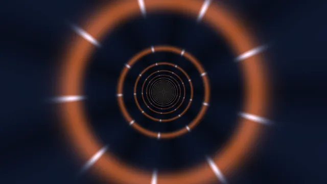 Concentric orange rings with white radial markers — free 3840x2160 4K wallpaper image