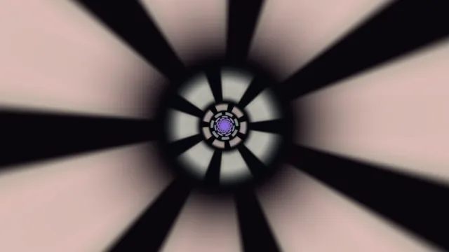 Radial black and pink geometric tunnel — free 3840x2160 4K wallpaper image