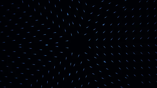 Blue radial dash pattern on a black field — free 3840x2160 4K wallpaper image