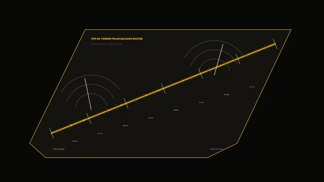 Feeder polar balance router schematic — free 3840x2160 4K wallpaper image