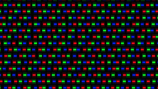 RGB Rectangular Grid on a Black Field — free 3840x2160 4K wallpaper image