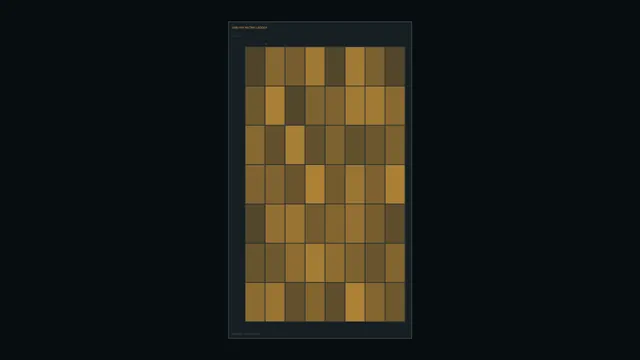 Amber Grid Matrix on a Dark Technical Panel — free 3840x2160 4K wallpaper image