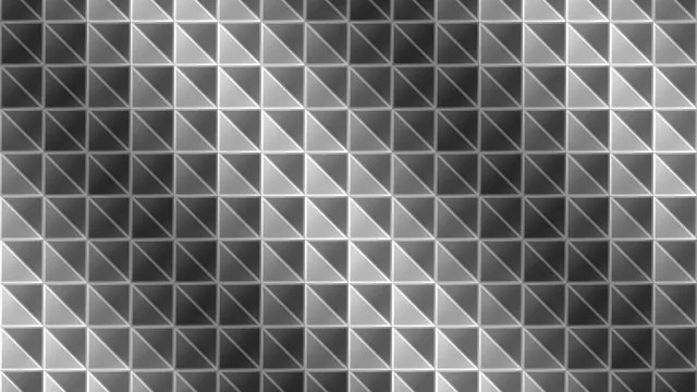 Monochrome grid of illuminated triangular facets — free 3840x2160 4K wallpaper image