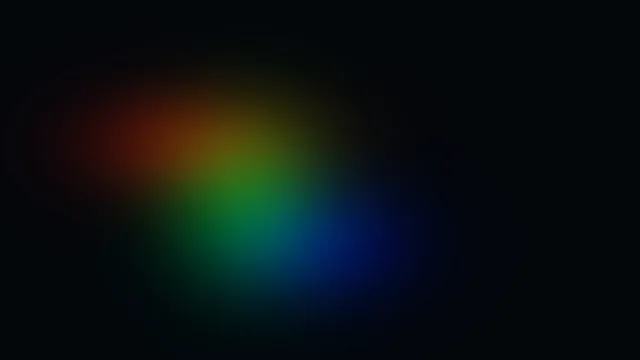 Soft spectral glow on a black field — free 3840x2160 4K wallpaper image