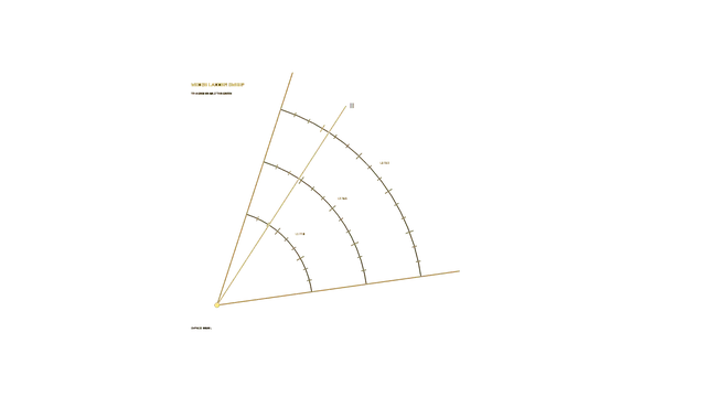Amber radial ladder diagram on black — free 3840x2160 4K wallpaper image