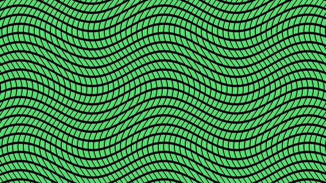 Neon green interlaced wave grid — free 3840x2160 4K wallpaper image