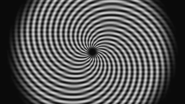 Monochrome concentric spiral wave pattern — free 3840x2160 4K wallpaper image