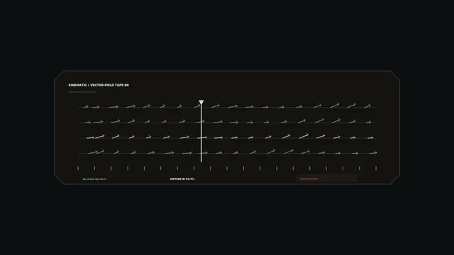 Kinematic vector field with directional arrow grid — free 3840x2160 4K wallpaper image