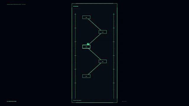 Neon renewable energy flowchart on black — free 3840x2160 4K wallpaper image