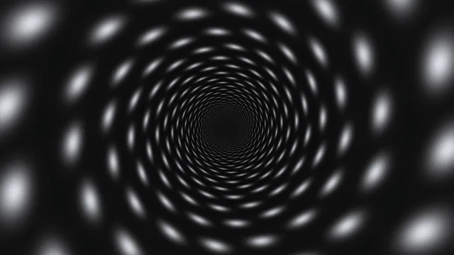 Concentric white ellipses on a black field — free 3840x2160 4K wallpaper image