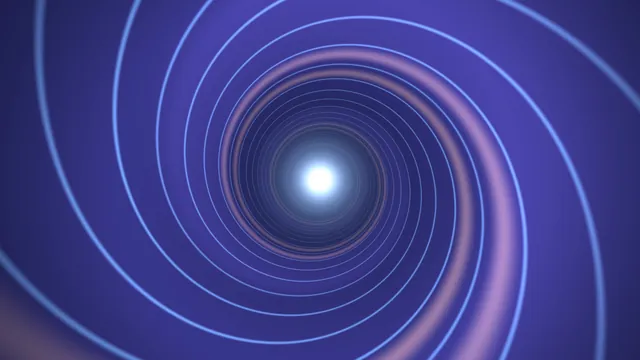 Concentric blue rings around a luminous center — free 3840x2160 4K wallpaper image