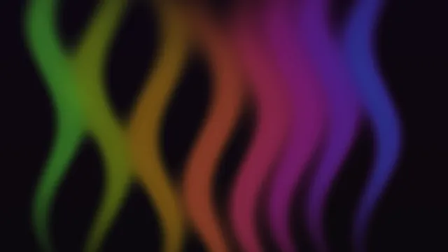 Curved spectral bands on a dark field — free 3840x2160 4K wallpaper image