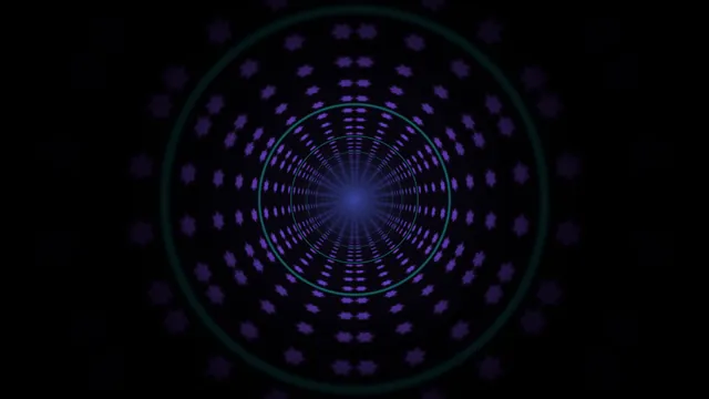 Purple radial pattern with turquoise concentric rings — free 3840x2160 4K wallpaper image