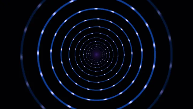 Concentric blue rings with a violet centre — free 3840x2160 4K wallpaper image