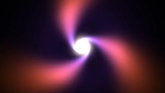 Luminous spiral vortex in violet and coral light — free 3840x2160 4K wallpaper image